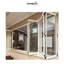 Customized size made in China factory aluminum folding window